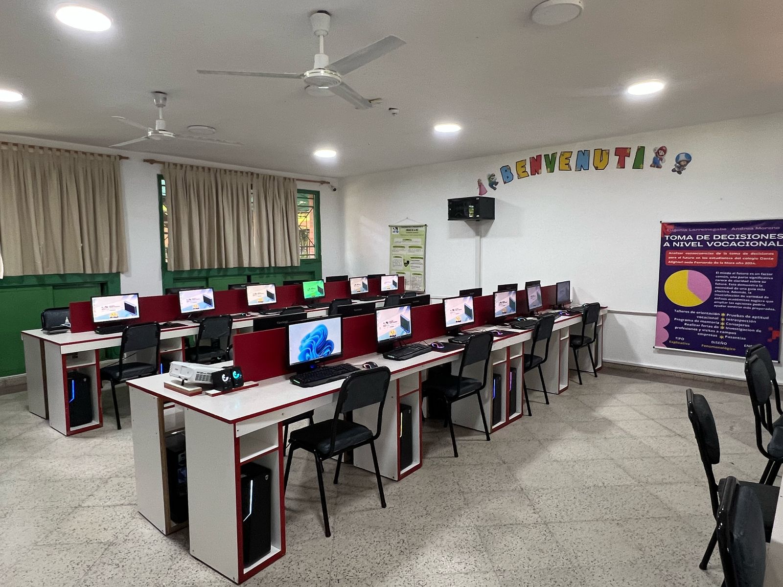 Instalacion de aula informatica